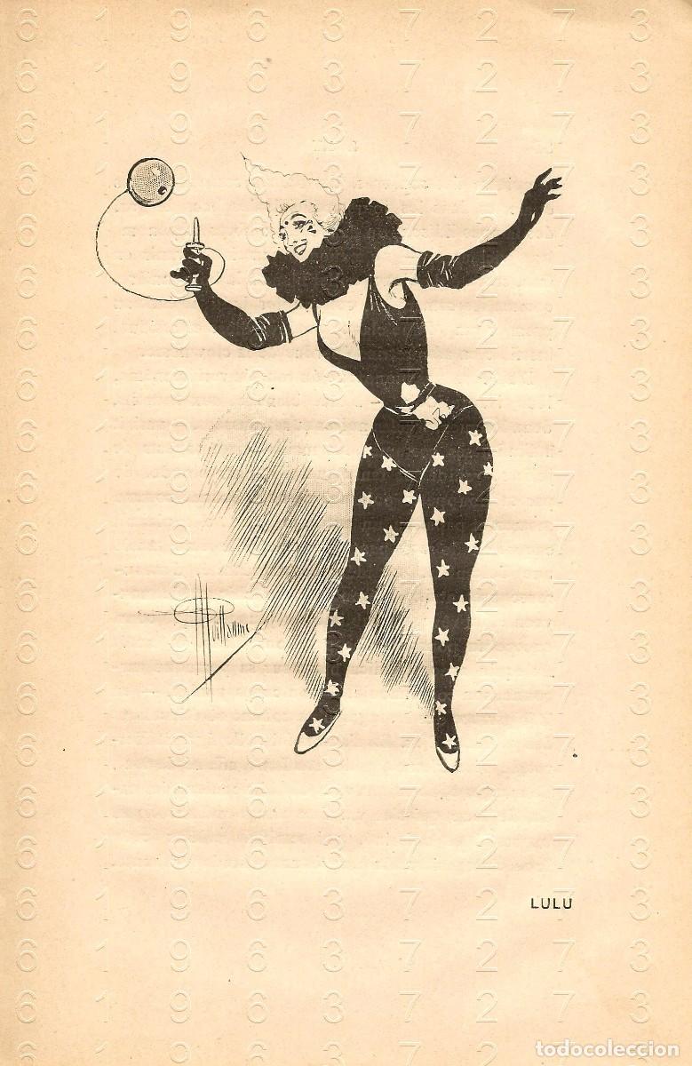 Otros Art&iacute;culos de Coleccionismo en Papel: ART DEC&Oacute; 1913 LULU ILUSTRACION 20X13 LM60