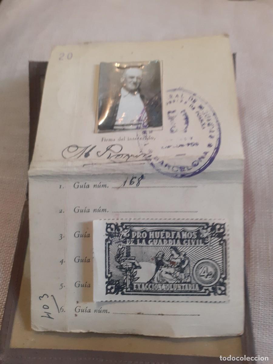 Otros art&iacute;culos de coleccionismo en papel: Permiso de armas 1948 - Foto 2