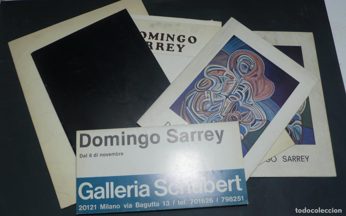 Otros art&iacute;culos de coleccionismo en papel: VARIOS FOLLETOS DE DOMINGO SARREY - Foto 1