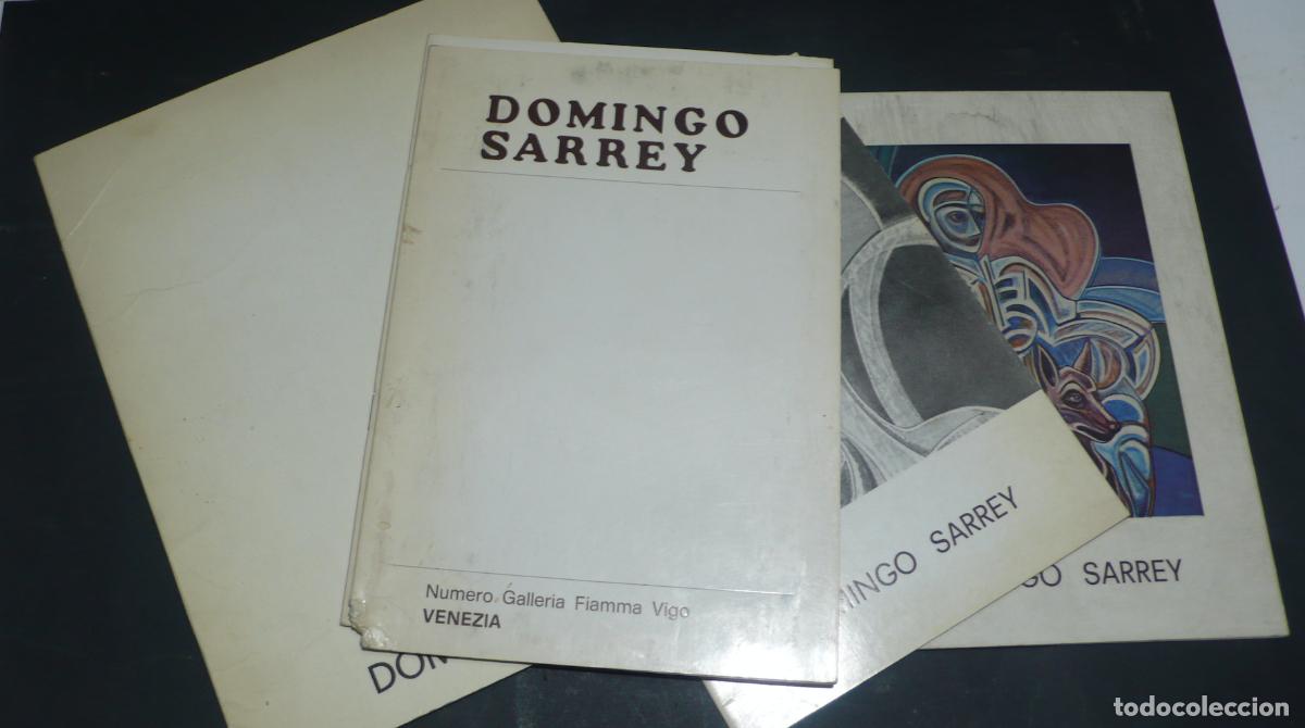Otros art&iacute;culos de coleccionismo en papel: VARIOS FOLLETOS DE DOMINGO SARREY - Foto 2