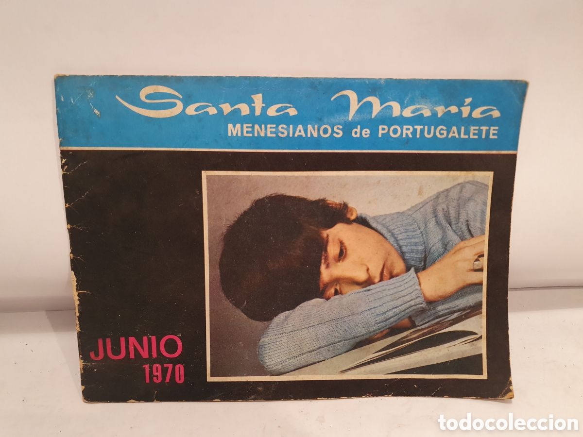 Sammelleidenschaft Andere Papierartikel: ANUARIO ESCOLAR 1970. MENESIANOS DE PORTUGALETE. SANTA MARIA. JUNIO 1970.