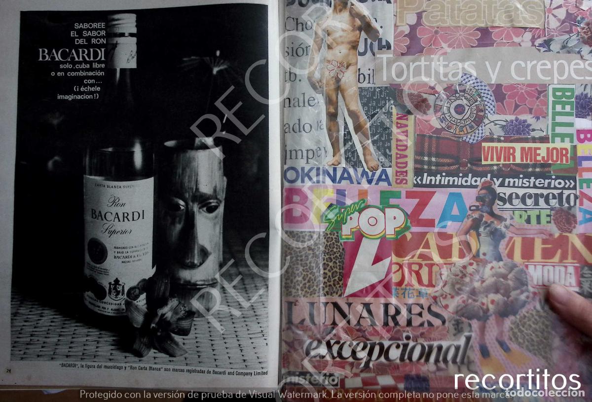 Otros Art&iacute;culos de Coleccionismo en Papel: ron bacardi anuncio publicidad COCA COLA COKE COCACOLA