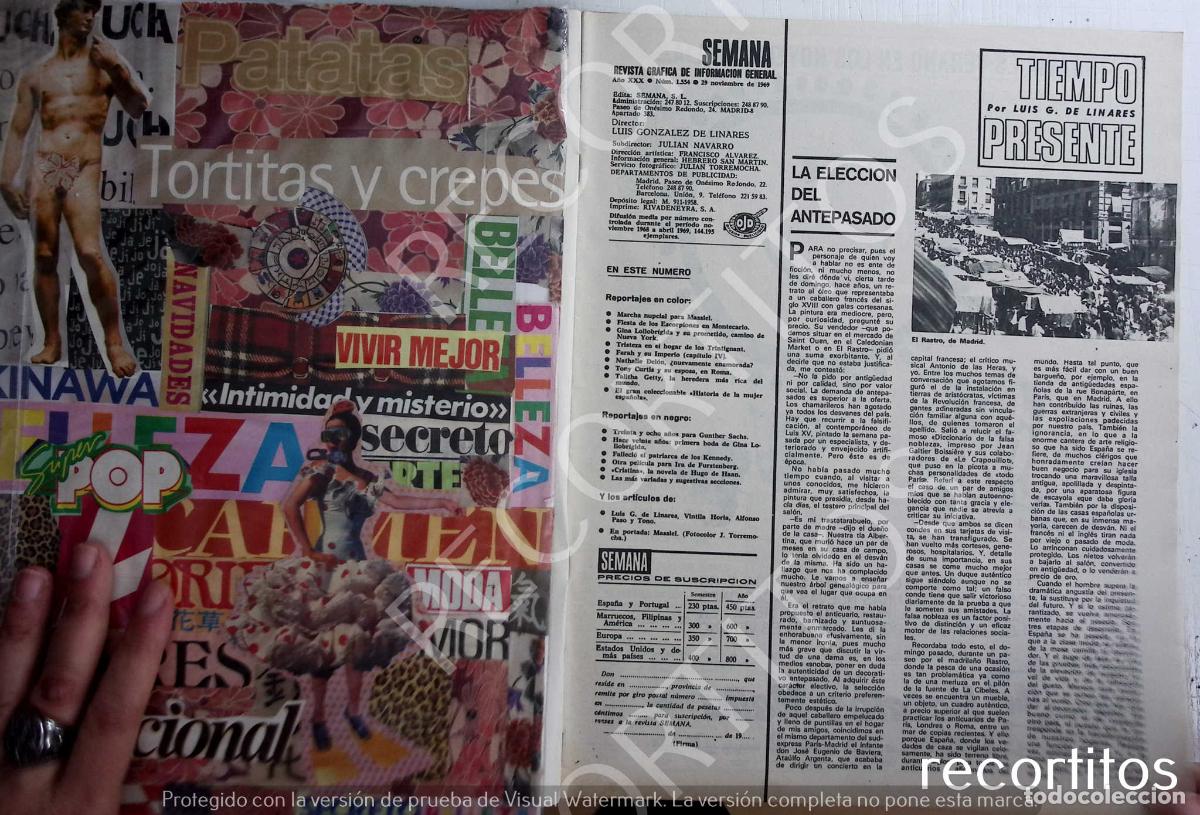 Otros Art&iacute;culos de Coleccionismo en Papel: EL RASTRO DE MADRID LOS ANTEPASADOS