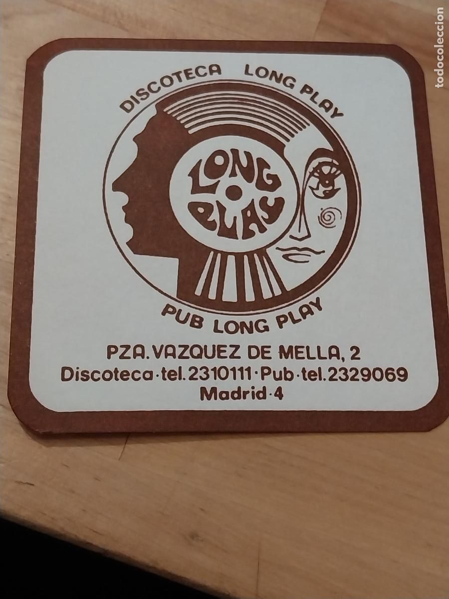 Paper Collecting Others: LONG PLAY DISCO PUB PZA VAZQUEZ MELLA MADRID 9CMS POSAVASOS USADO A&Ntilde;OS 70 / 80 WILLIAM LAWSON