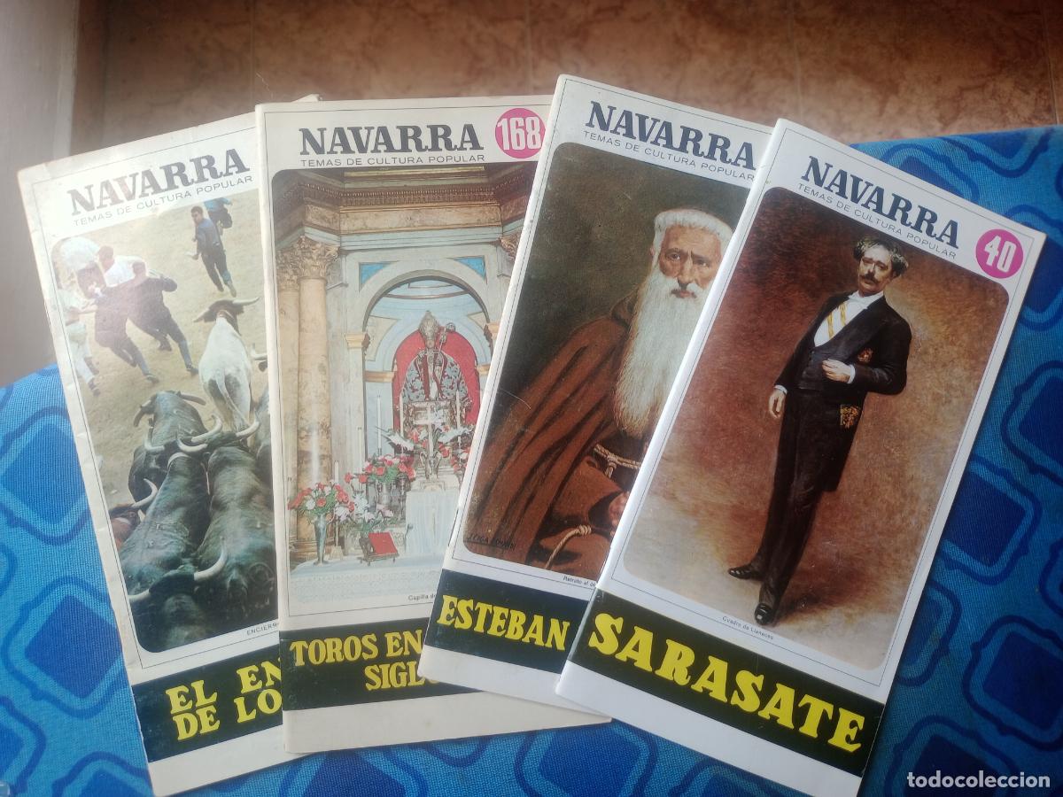 Otros art&iacute;culos de coleccionismo en papel: Navarra: 4 folletos. TEMAS DE CULTURA POPULAR