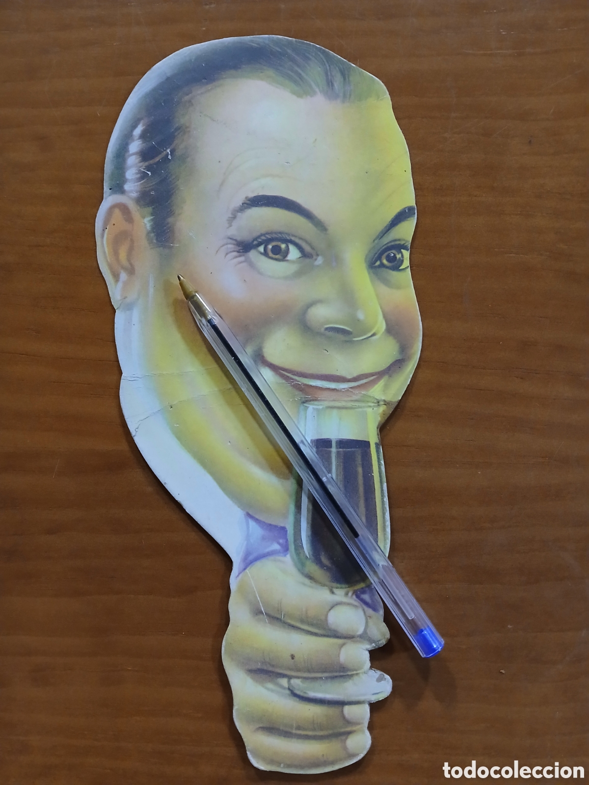 Otros Art&iacute;culos de Coleccionismo en Papel: Pay pay pai pai abanico carton publicidad espumosos mont&oacute;n cervezas el le&oacute;n tudela tafalla calahorra