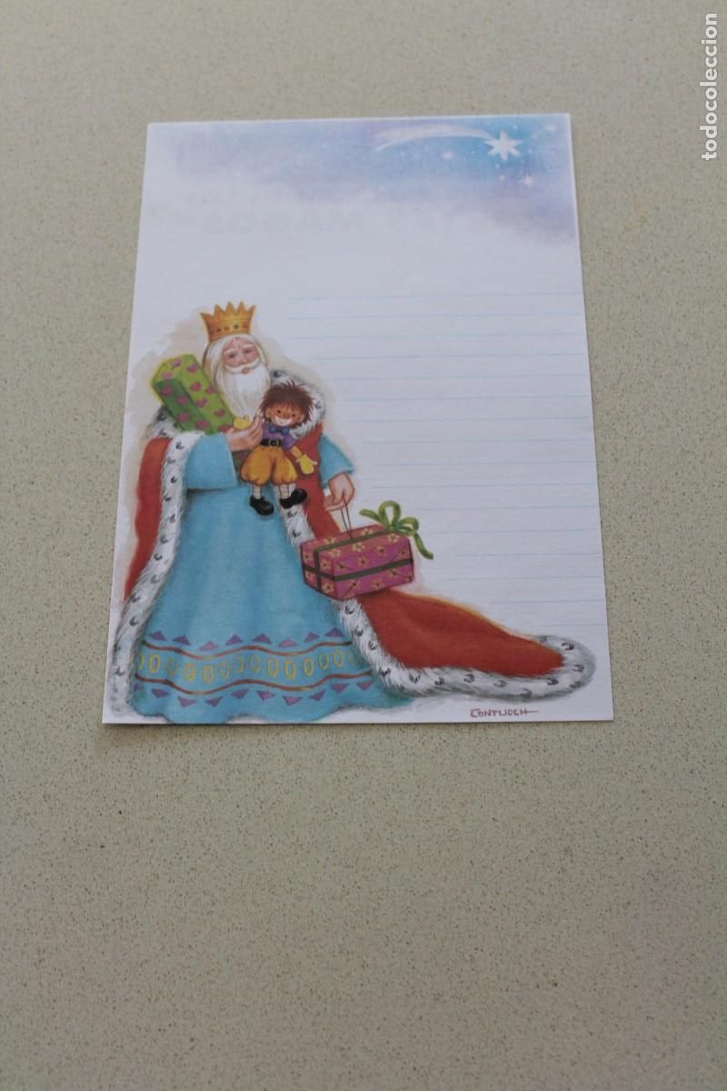 Sammelleidenschaft Andere Papierartikel: CARTA A LOS REYES MAGOS. PUBLICIDAD EN EL REVERSO DE GALERIAS PRIMERO - ZARAGOZA. A&Ntilde;O 1983.