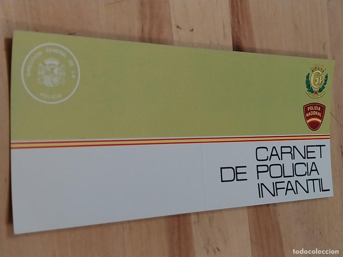 Otros art&iacute;culos de coleccionismo en papel: CARNET POLICIA INFANTIL A&Ntilde;OS 80 SIN DOBLAR NI ESCRIBIR 15,7X6,7CMS