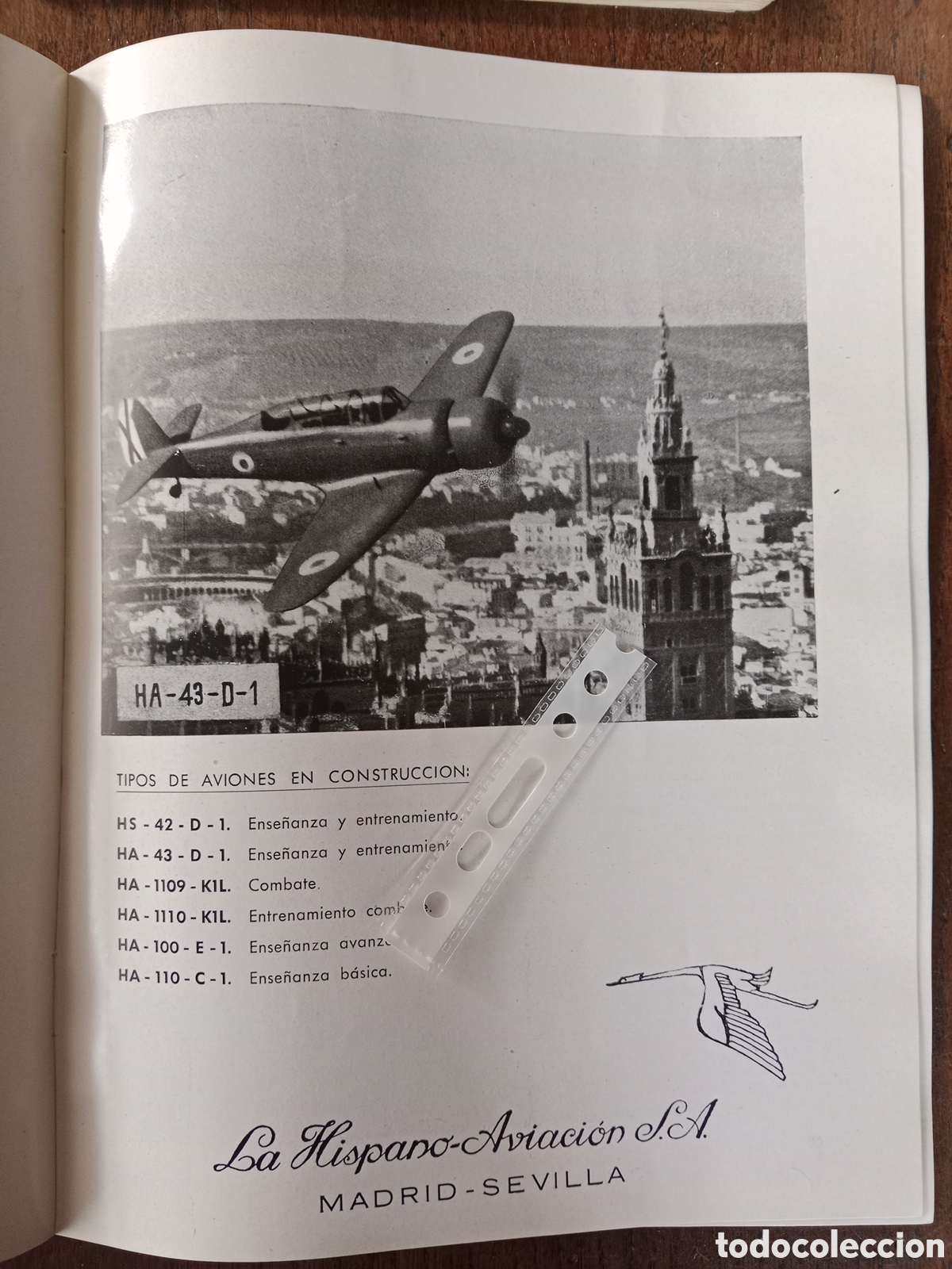 Paper Collecting Others: Publicidad avi&oacute;n hispano aviaci&oacute;n de 1955