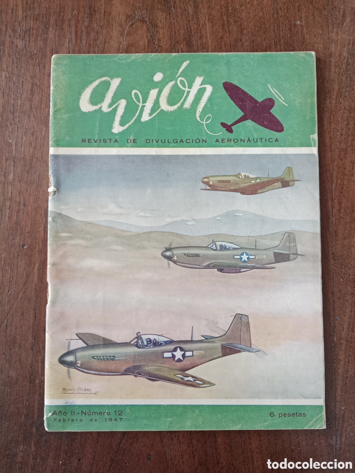 Otros Art&iacute;culos de Coleccionismo en Papel: Revista avi&oacute;n n 12 de 1947 aeron&aacute;utica