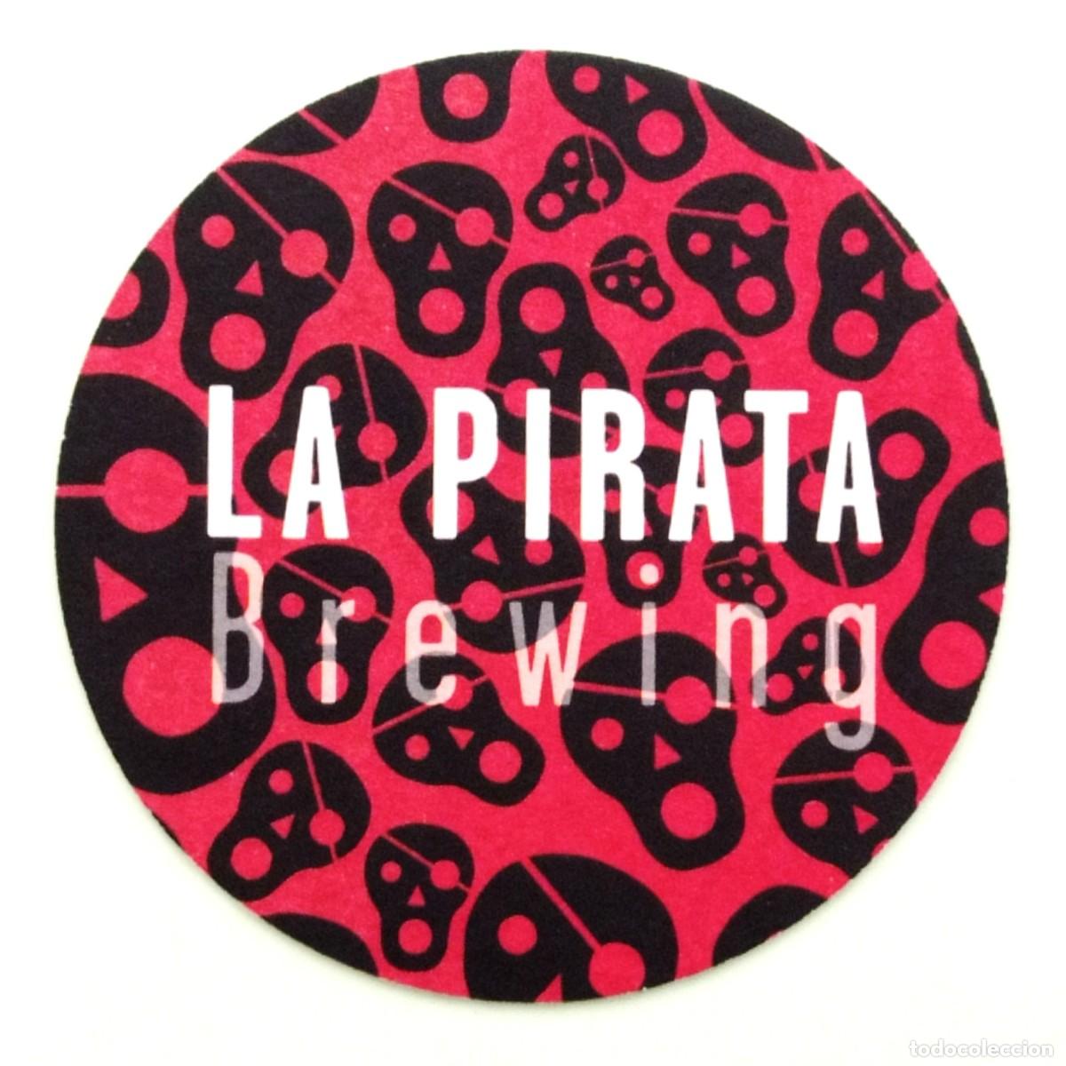Otros art&iacute;culos de coleccionismo en papel: POSAVASO CERVEZA LA PIRATA (ESPA&Ntilde;A) (10,6 cm)