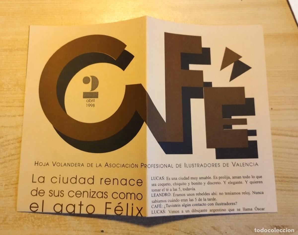 Outros artigos de papel: CAF&Eacute; 2: HOJA VOLANDERA DE LA ASOCIACI&Oacute;N PROFESIONAL DE ILUSTRADORES DE VALENCIA - 1998 - DIF&Iacute;CIL