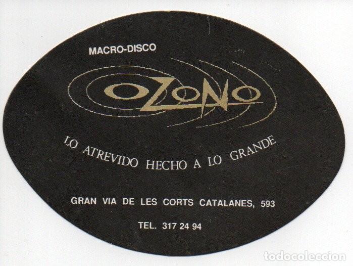 Paper Collecting Others: ANTIGUO POSAVASOS, MACRO-DISCO OZONO - BARCELONA.