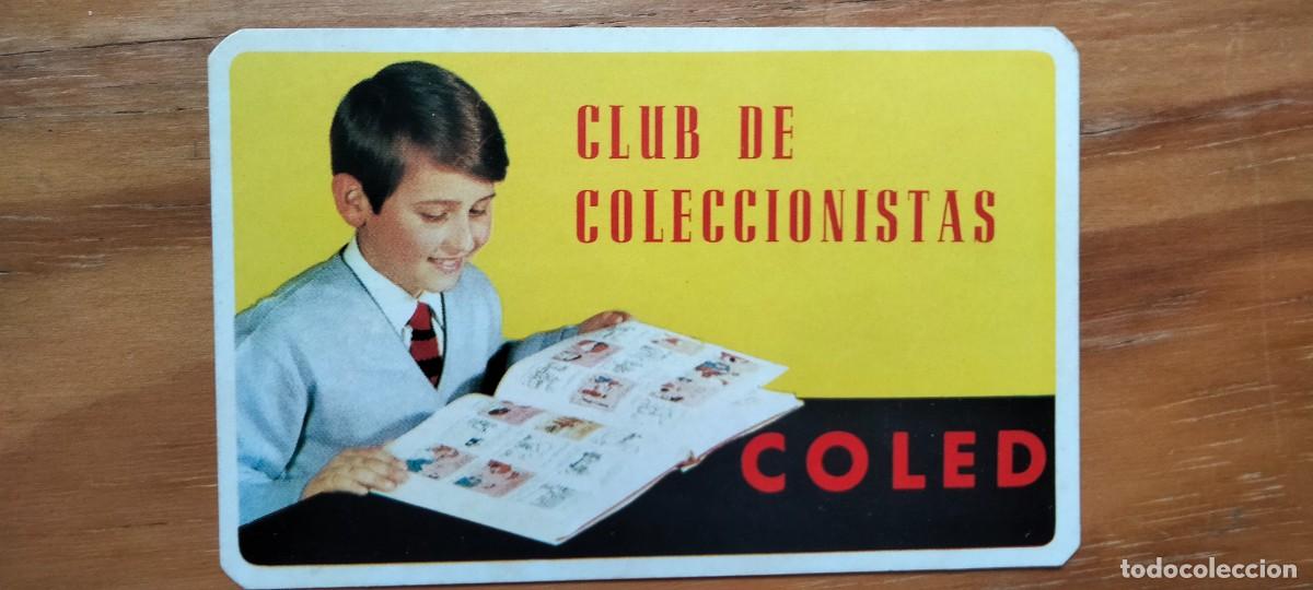 Otros art&iacute;culos de coleccionismo en papel: CARNET CLUB DE COLECCIONISTAS COLED &ndash; A&Ntilde;OS 60