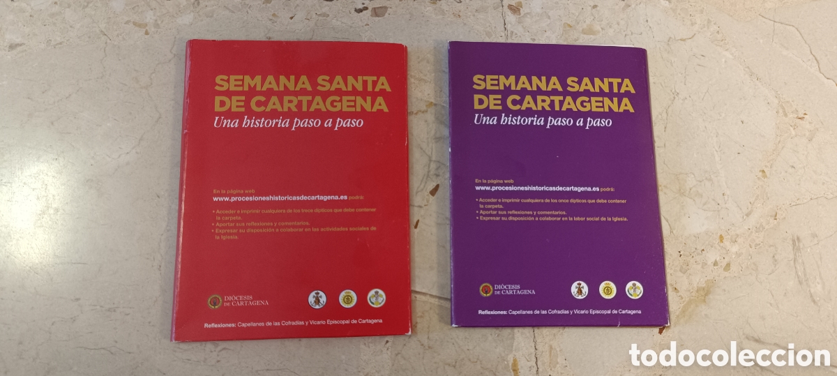 Otros art&iacute;culos de coleccionismo en papel: Semana Santa de Cartagena Una historia paso a paso