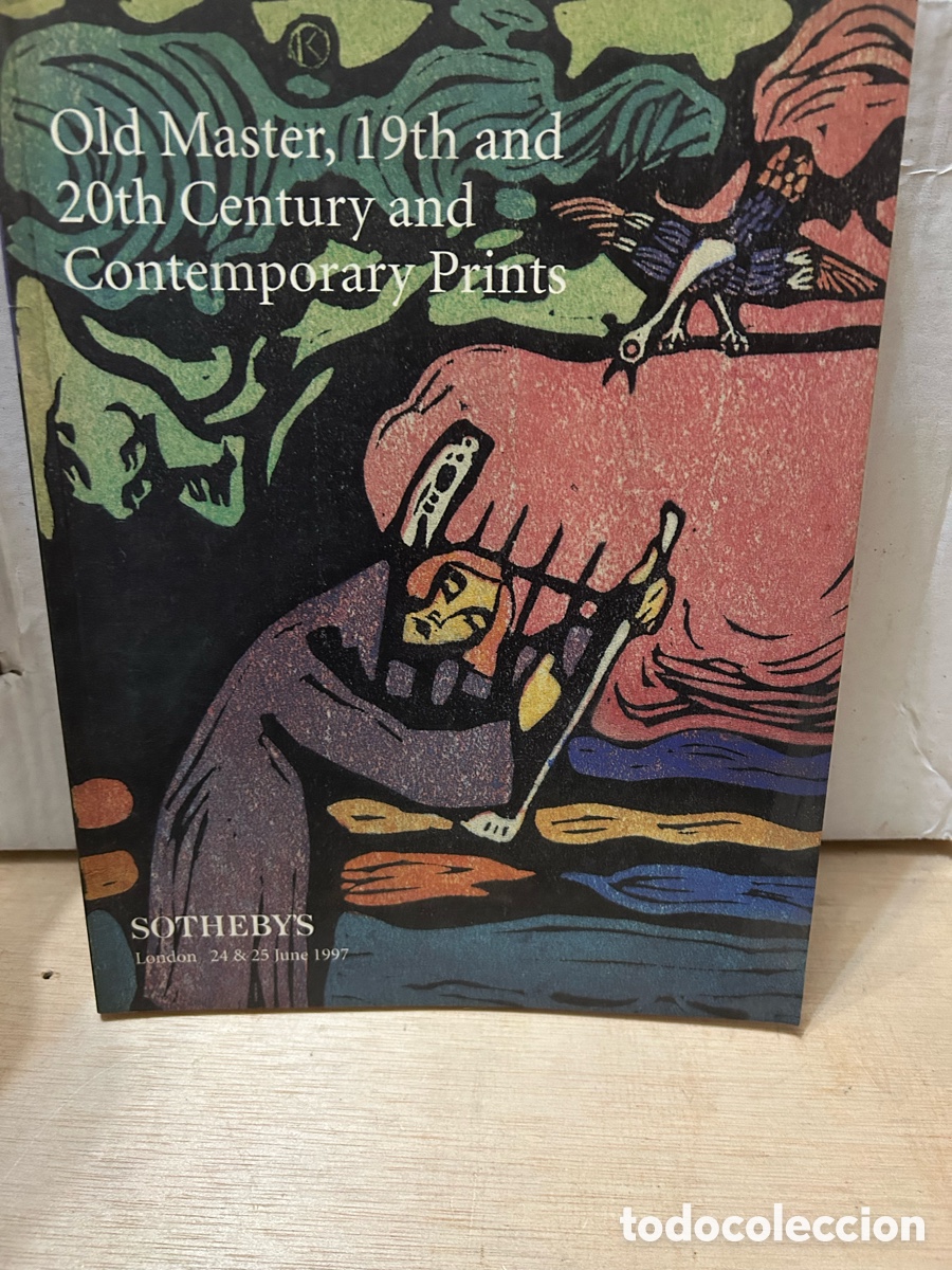 Sammelleidenschaft Andere Papierartikel: OLS MASTER 19 TH AND 20 TH CENTURY AND CONTEMPORATY PRINT