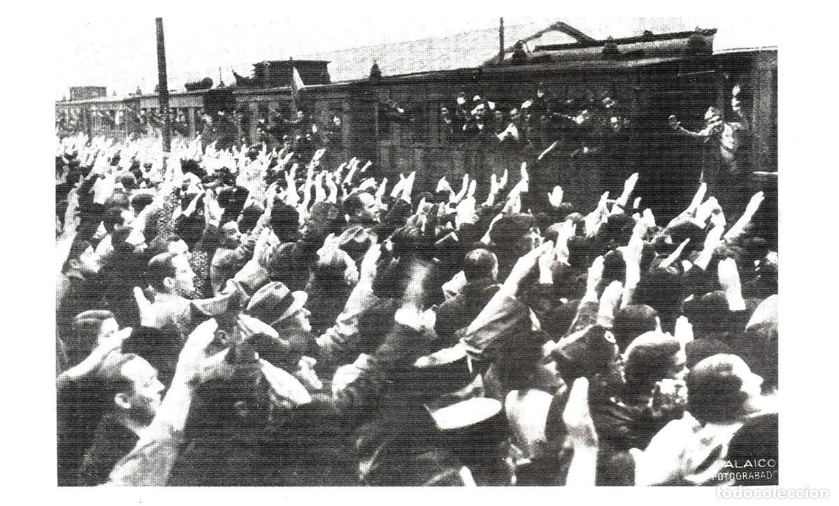 Paper Collecting Others: �Q68 - [A&Ntilde;O 1936]. LA LEGION GALLEGA DE REGRESO DE HUESCA. GALICIA. [LEER DESCRIPCION].