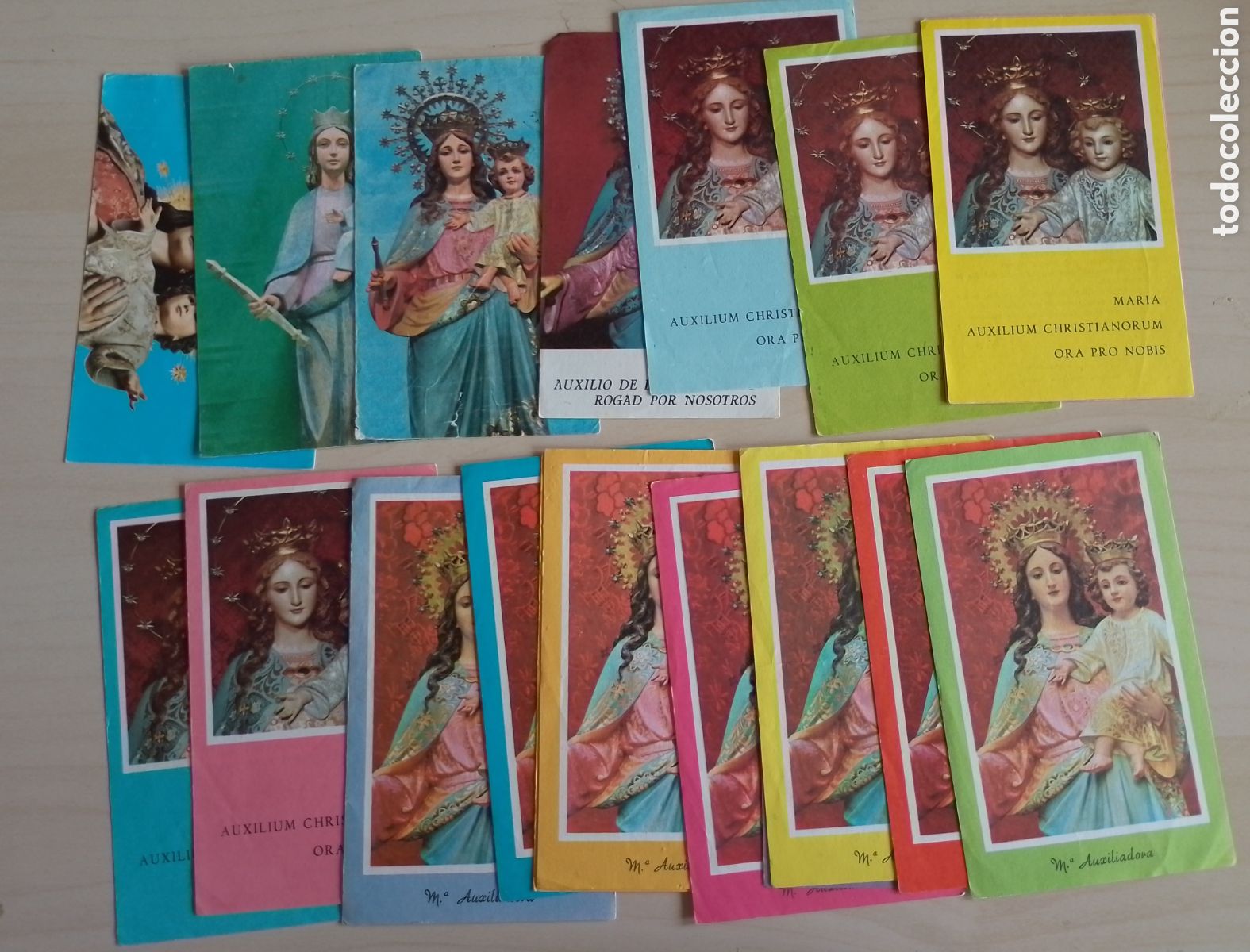 Collectionnisme Papier divers: Colecci&oacute;n de 20 Estampas. Festividad de Mar&iacute;a Auxiliadora. 24 de Mayo. Salesianos.