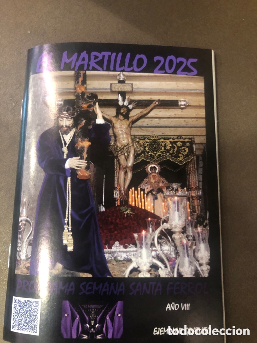Paper Collecting Others: EL MARTILLO - PROGRAMA OFICIAL SEMANA SANTA FERROL 2025 - NUEVO