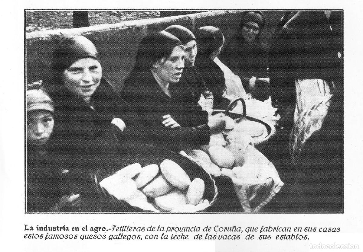 Sammelleidenschaft Andere Papierartikel: [A&Ntilde;O 1936]. TETILLERAS [CORU&Ntilde;A]. Y VENDEDORAS DE RUECAS Y HUSOS. GALICIA. [LEER DESCRIPCION]