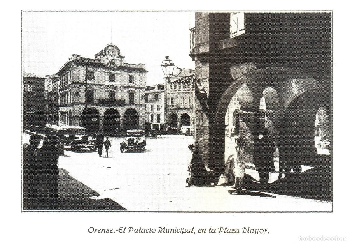 Sammelleidenschaft Andere Papierartikel: [A&Ntilde;O 1936]. ORENSE. EL PALACIO MUNICIPAL. PLAZA MAYOR. CATEDRAL. GALICIA. [LEER DESCRIPCION].