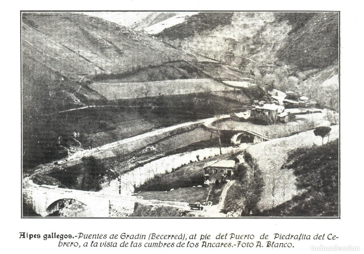 Sammelleidenschaft Andere Papierartikel: [A&Ntilde;O 1936]. PIEDRAFITA. BECERREA. ANCARES. GRADIN. CRUZUL. LUGO. GALICIA. [LEER DESCRIPCION].