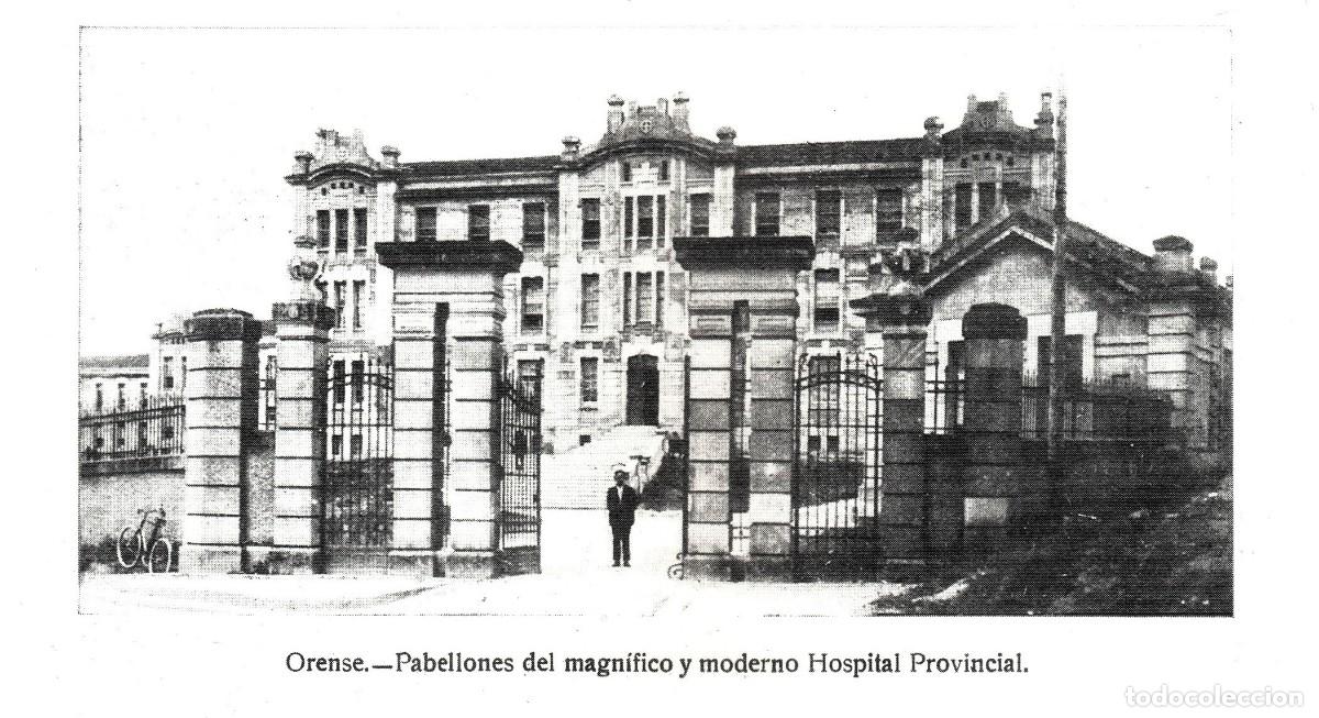 Altri oggetti di carta: [A&Ntilde;O 1936]. ORESNSE. HOSPITAL PROVINCIAL. GALICIA. [LEER DESCRIPCION]