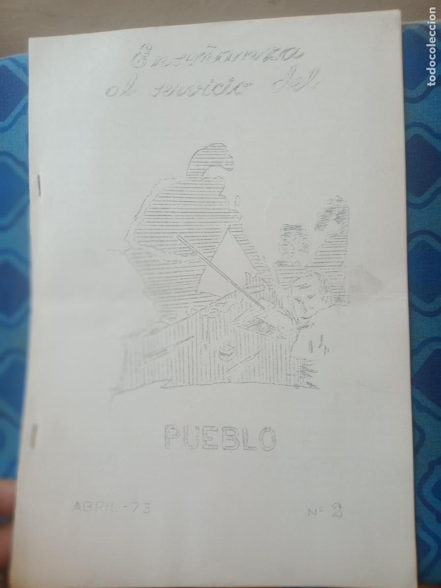 Otros Art&iacute;culos de Coleccionismo en Papel: ENSE&Ntilde;ANZA AL SERVICIO DEL PUEBLO, TRANSICION POLITICA, 1973, PROFESORES NO NUMERARIOS