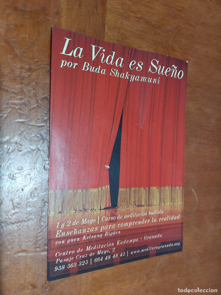 Sammelleidenschaft Andere Papierartikel: BUDA SHAKYAMUNI. L&Aacute;MINA TAMA&Ntilde;O POSTAL DE UN CURSO EN GRANADA. BUEN ESTADO. DIFICIL. C-14