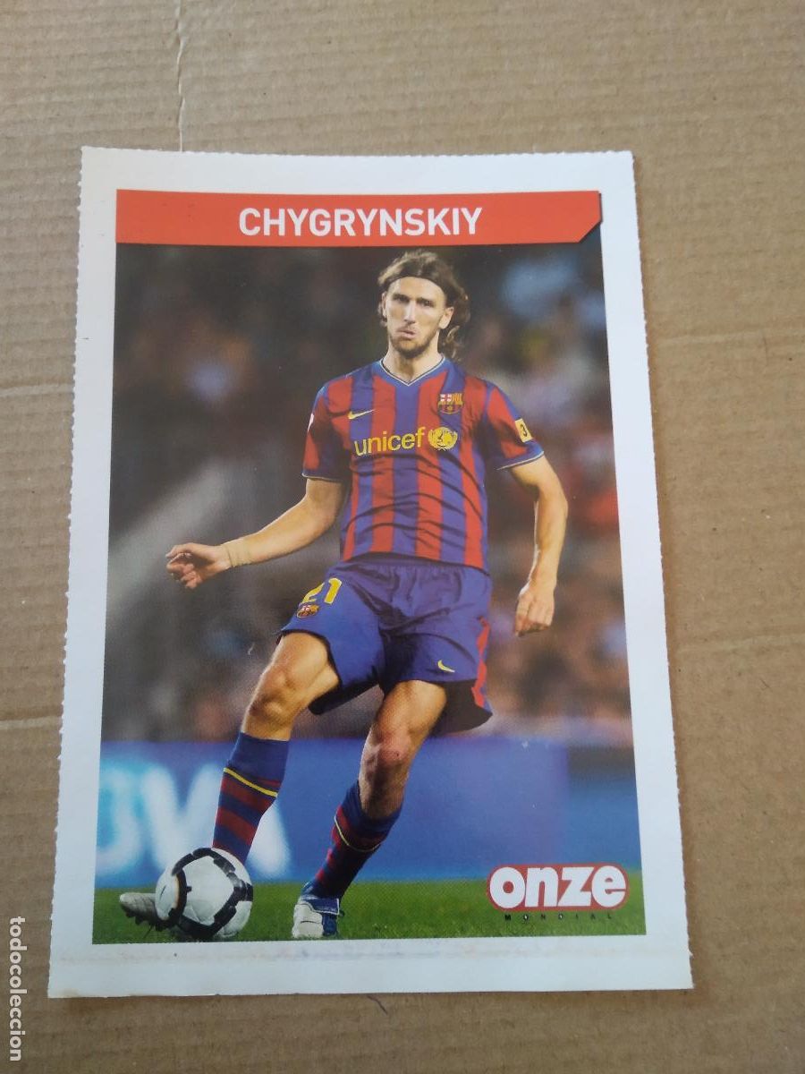 Altri oggetti di carta: CHYGRYNSKIY BARCELONA RECORTE REVISTA ONZE MONDIAL MIDE APROX. 10CM X 14,4CM TIPO POSTAL