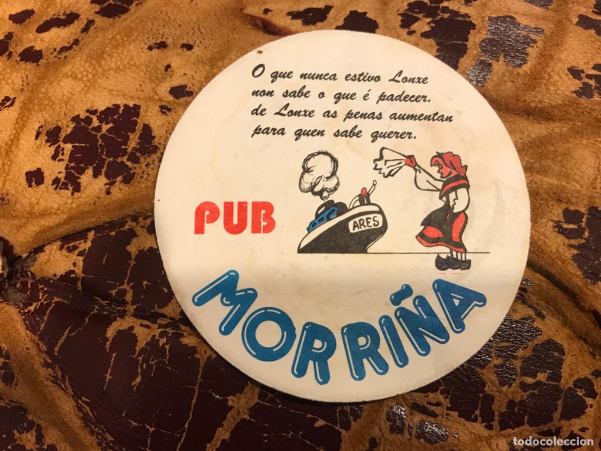 Collectionnisme Papier divers: POSAVASOS. PUB MORRI&Ntilde;A, ARES. FERROL. 9CM