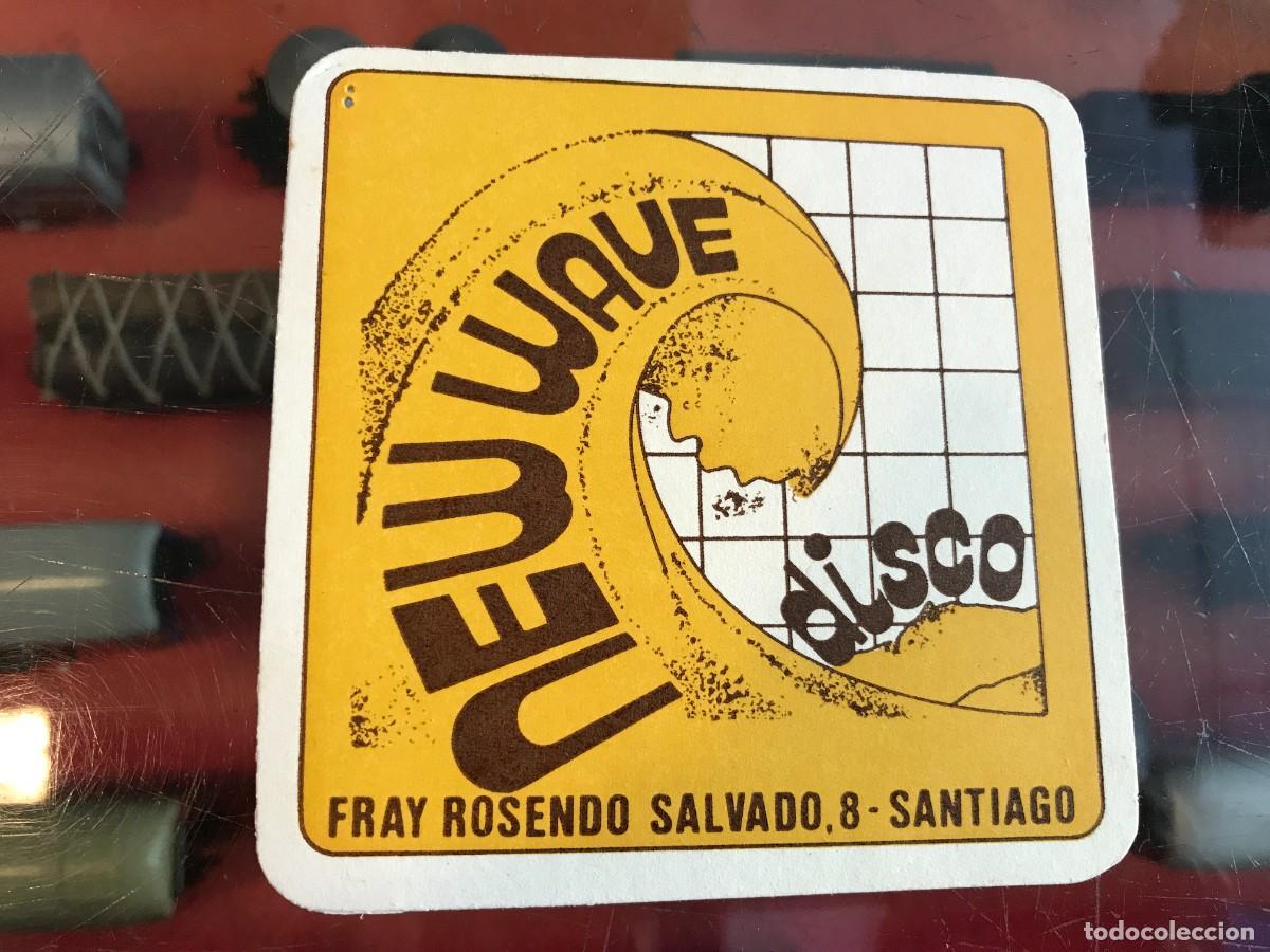 Collectionnisme Papier divers: POSAVASOS. NEW WAVE DISCO. SANTIAGO DE COMPOSTELA. 10X10CM