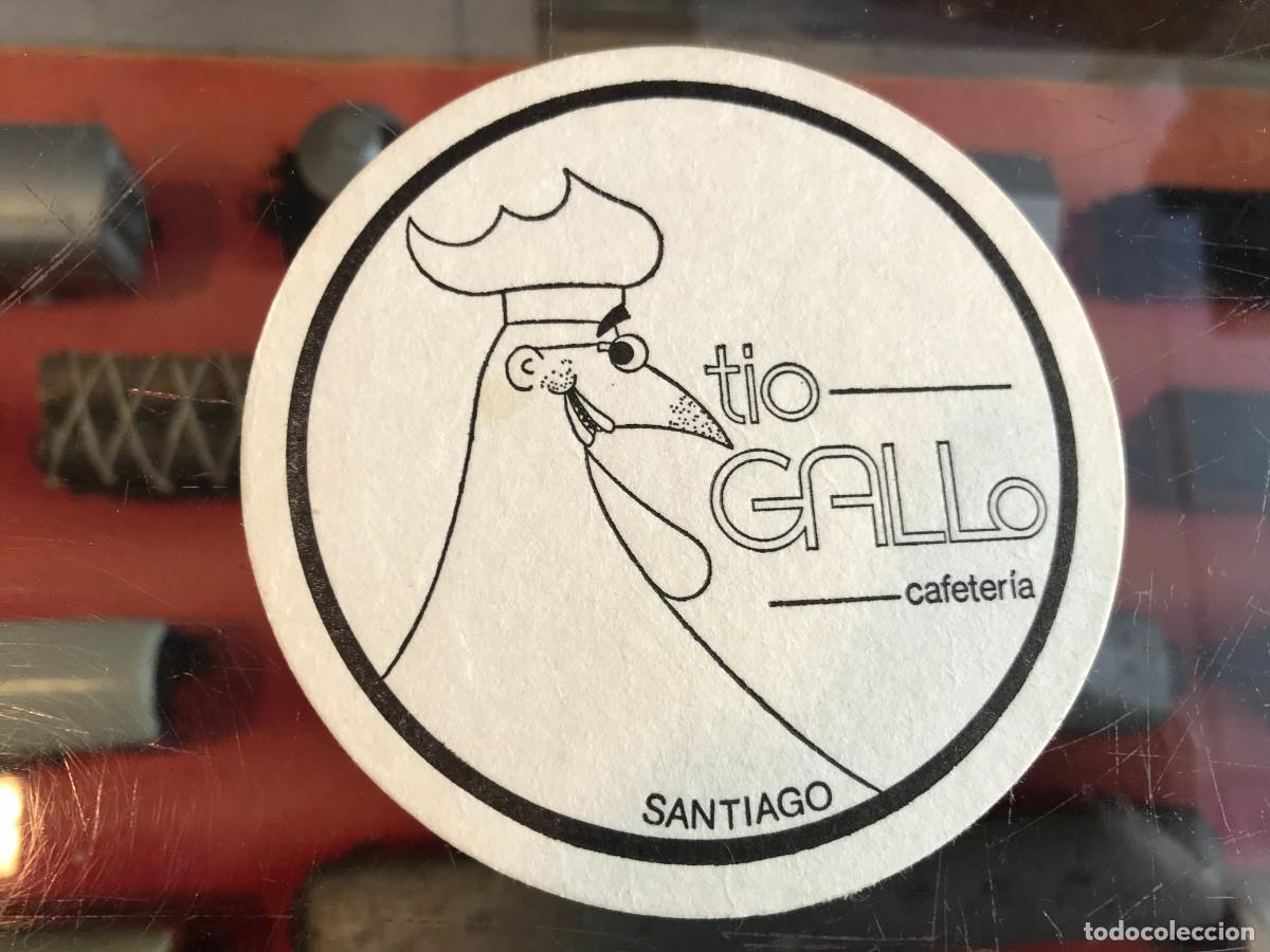 Sammelleidenschaft Andere Papierartikel: POSAVASOS. TIO GALLO, CAFETER&Iacute;A. SANTIAGO DE COMPOSTELA. 9CM