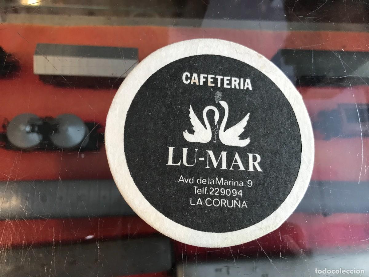 Outros artigos de papel: POSAVASOS. CAFETER&Iacute;A LU-MAR. CORU&Ntilde;A. 9CM.