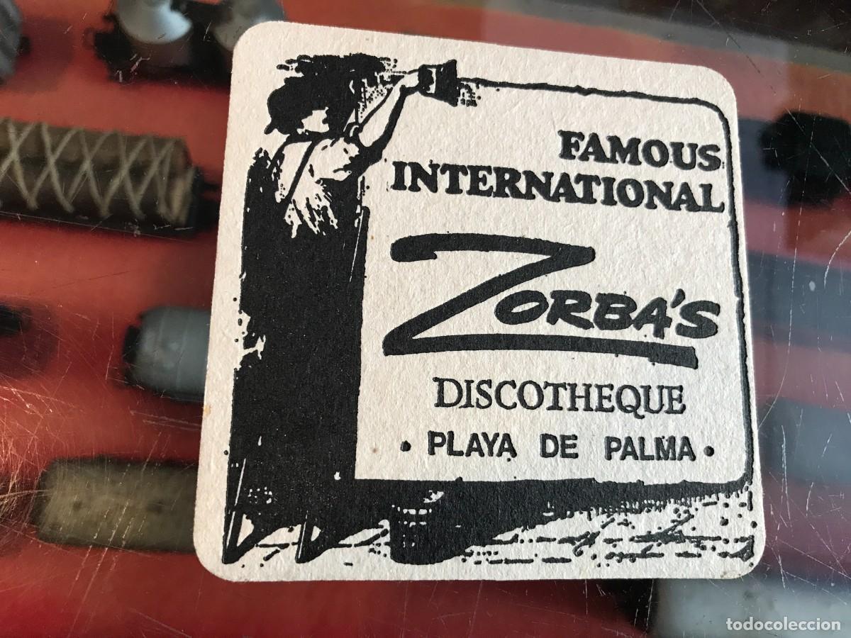 Sammelleidenschaft Andere Papierartikel: POSAVASOS. ZORBA'S. PLAYA DE PALMA. DISCOTECA. 9 X 9CM
