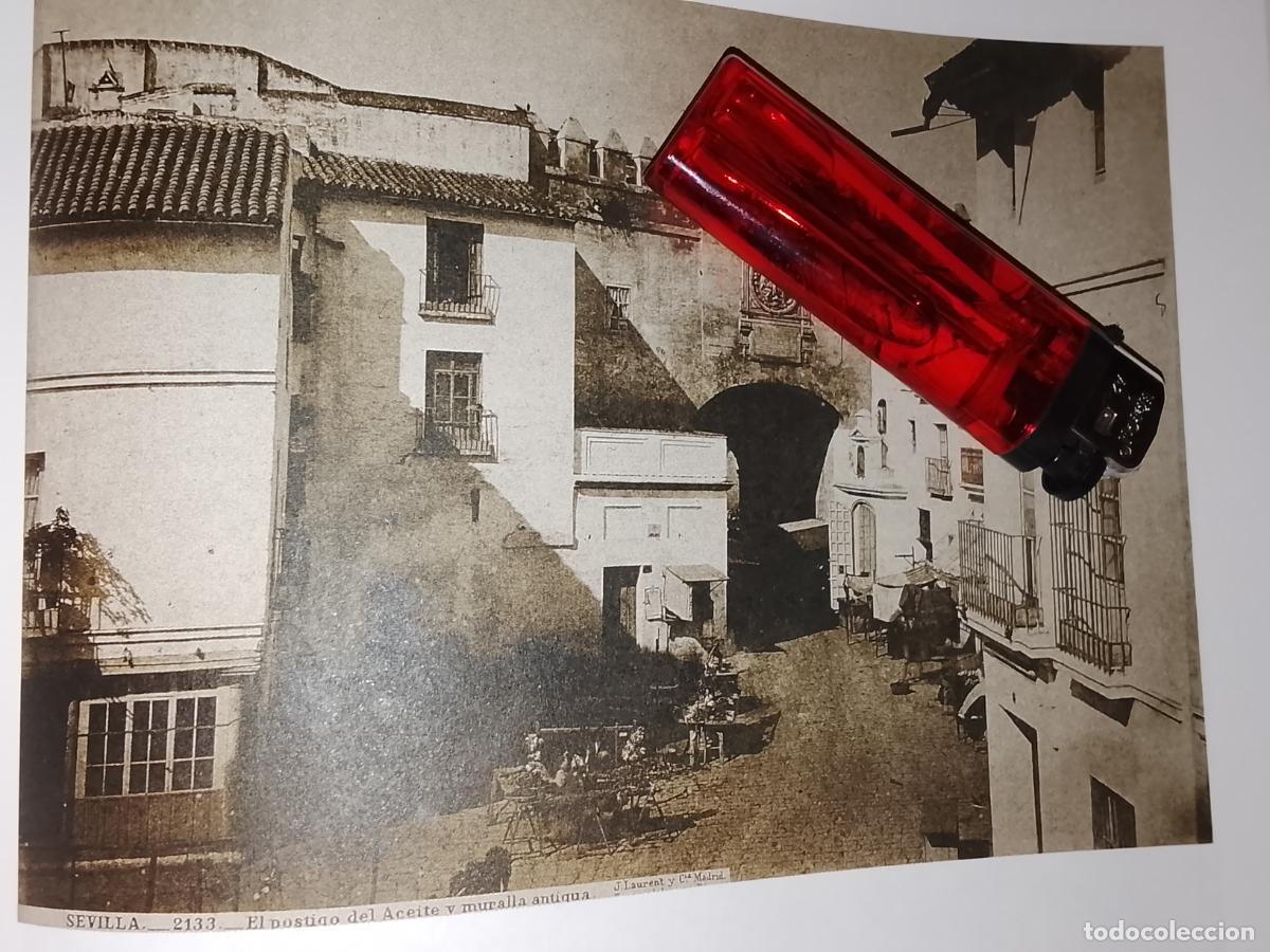 Sammelleidenschaft Andere Papierartikel: SEVILLA - RECORTE FOTOGRAFICO DE PUBLICACION INFORMACION GRAFICA - POSTIGO DEL ACEITE