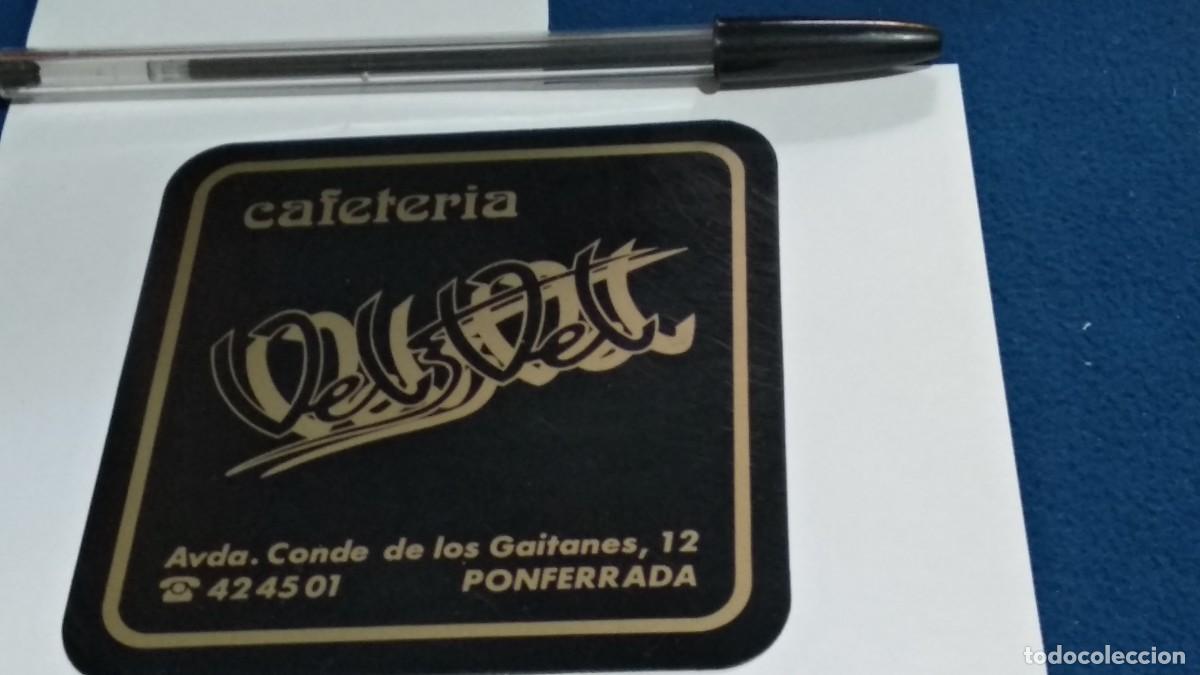 Sammelleidenschaft Andere Papierartikel: Posavasos / CAFETERIA VELVET PONFERRADA LEON