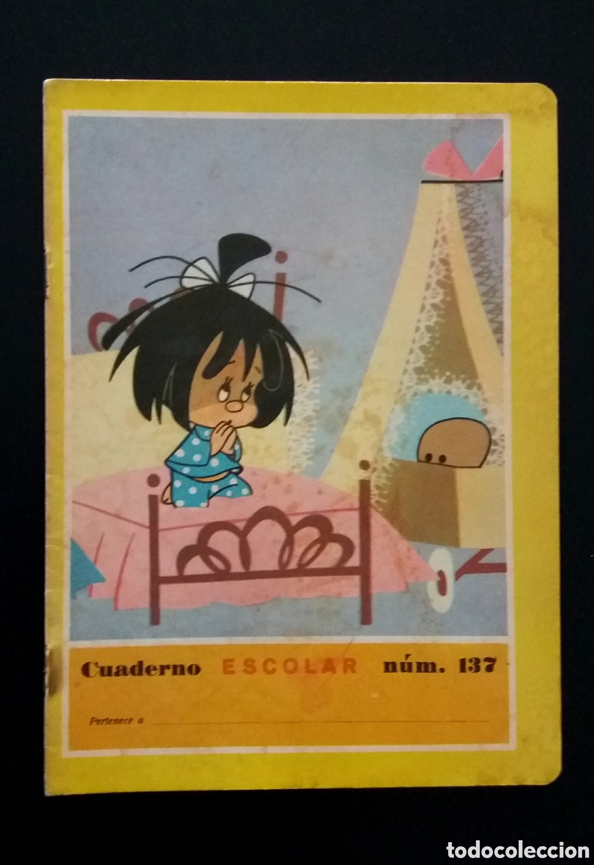 Otros art&iacute;culos de coleccionismo en papel: CUADERNO escolar n&deg; 137 editorial FHER A&Ntilde;O 1965 DEFECTO colecci&oacute;n colegio escuela libreta infantil