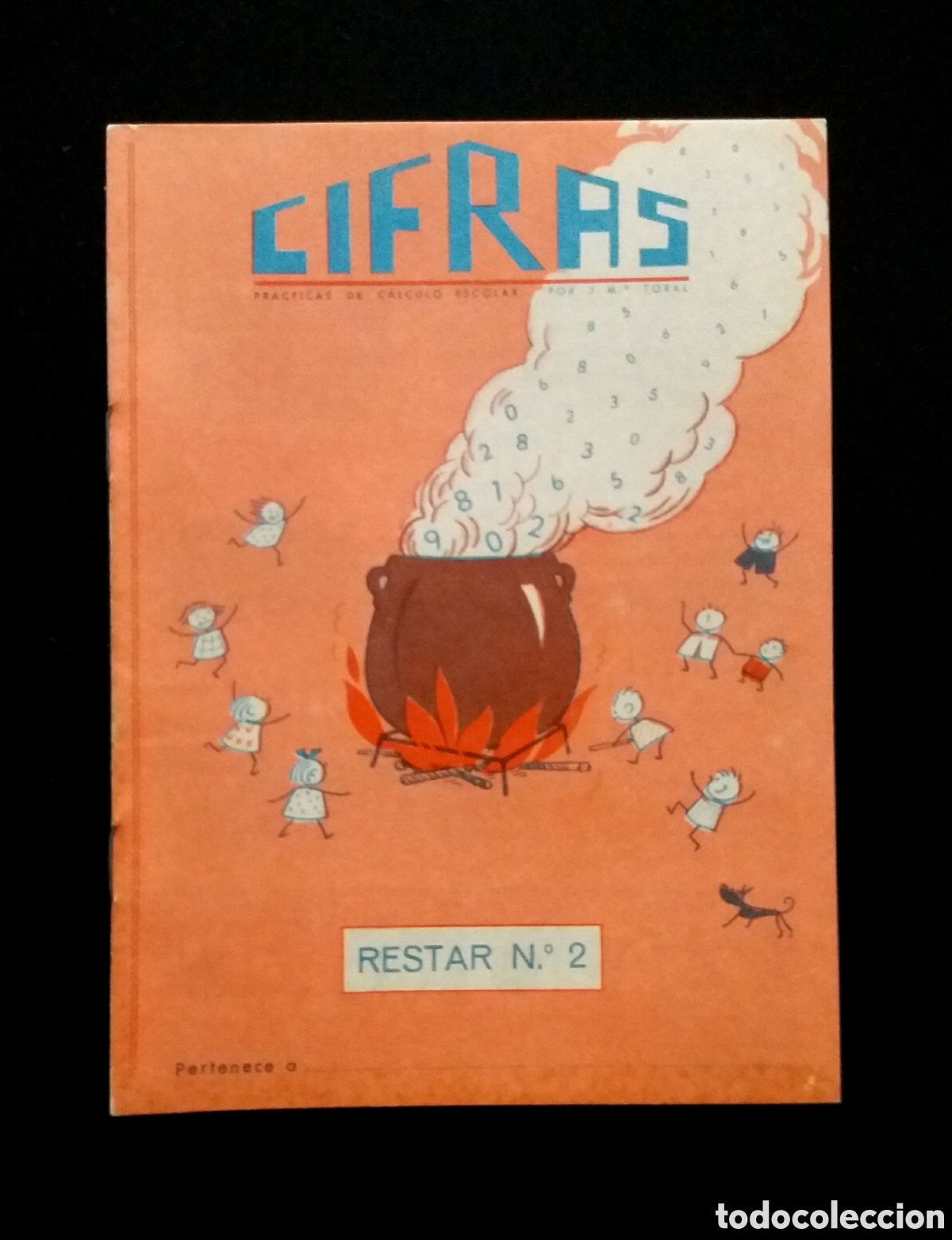 Otros art&iacute;culos de coleccionismo en papel: CUADERNO CIFRAS restar n&deg; 2 editorial estudium Jos&eacute; Cantero 1969 colegio escuela libreta infantil