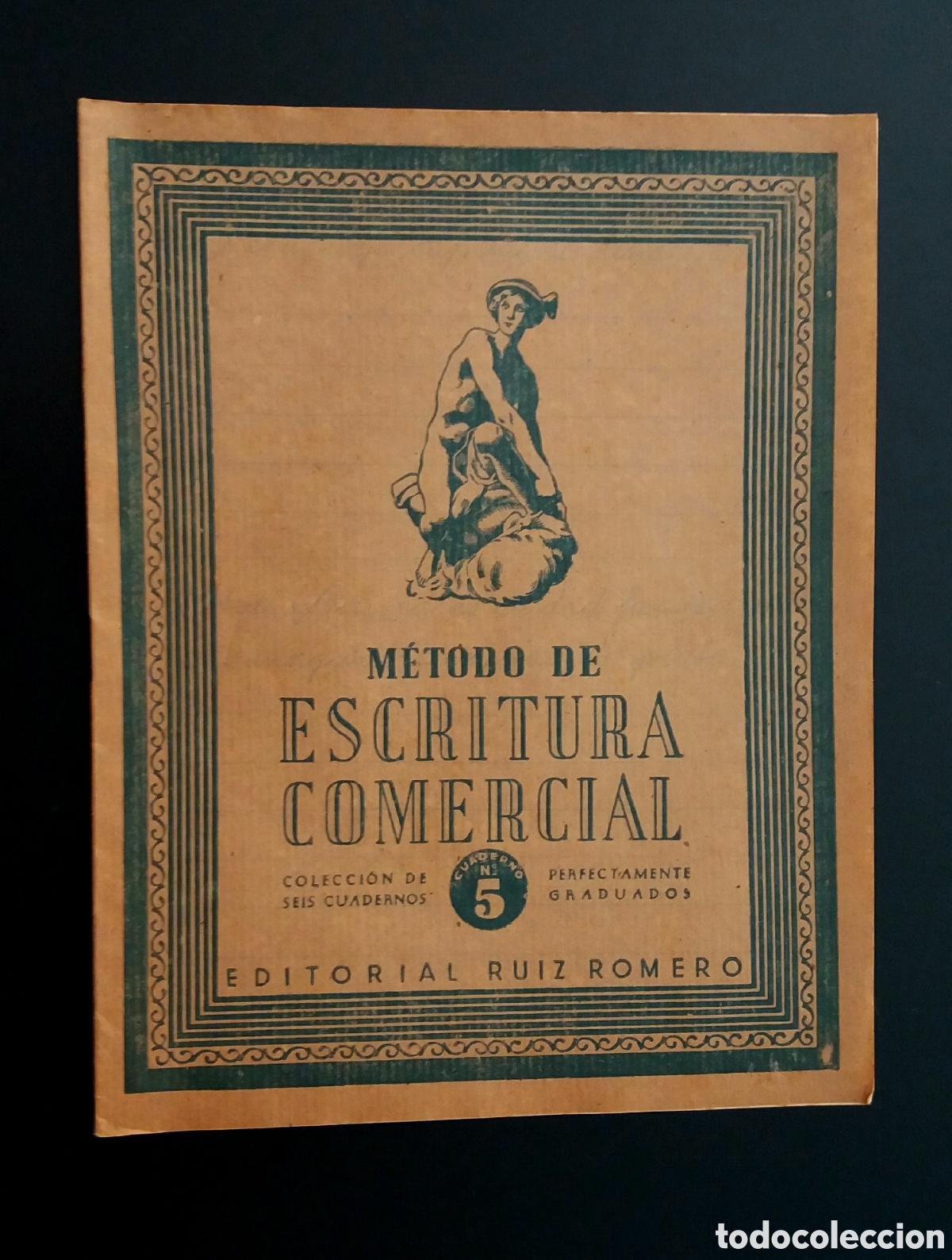 Otros art&iacute;culos de coleccionismo en papel: Cuaderno M&Eacute;TODO DE ESCRITURA COMERCIAL n&deg; 3 colecci&oacute;n colegio escuela libreta escolar editorial