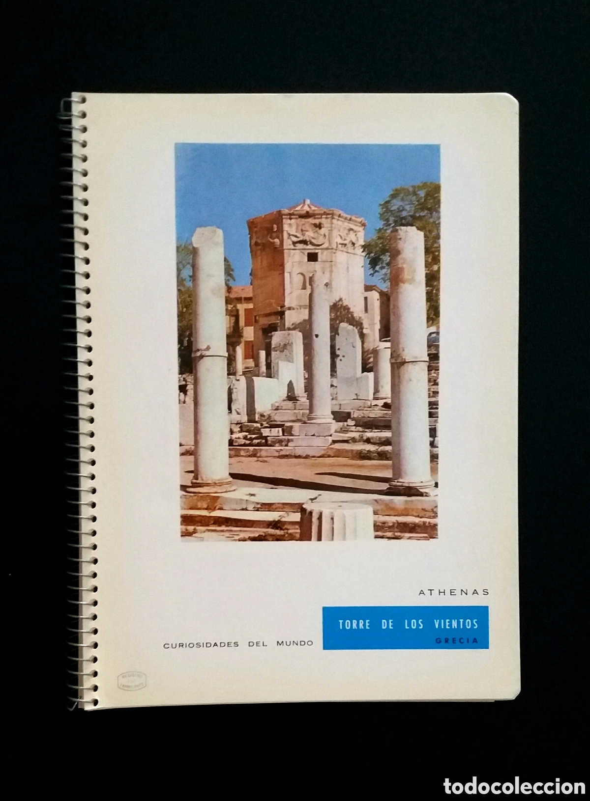 Sammelleidenschaft Andere Papierartikel: CUADERNO curiosidades del mundo ATENAS Torre de los vientos GRECIA colegio escuela libreta escolar