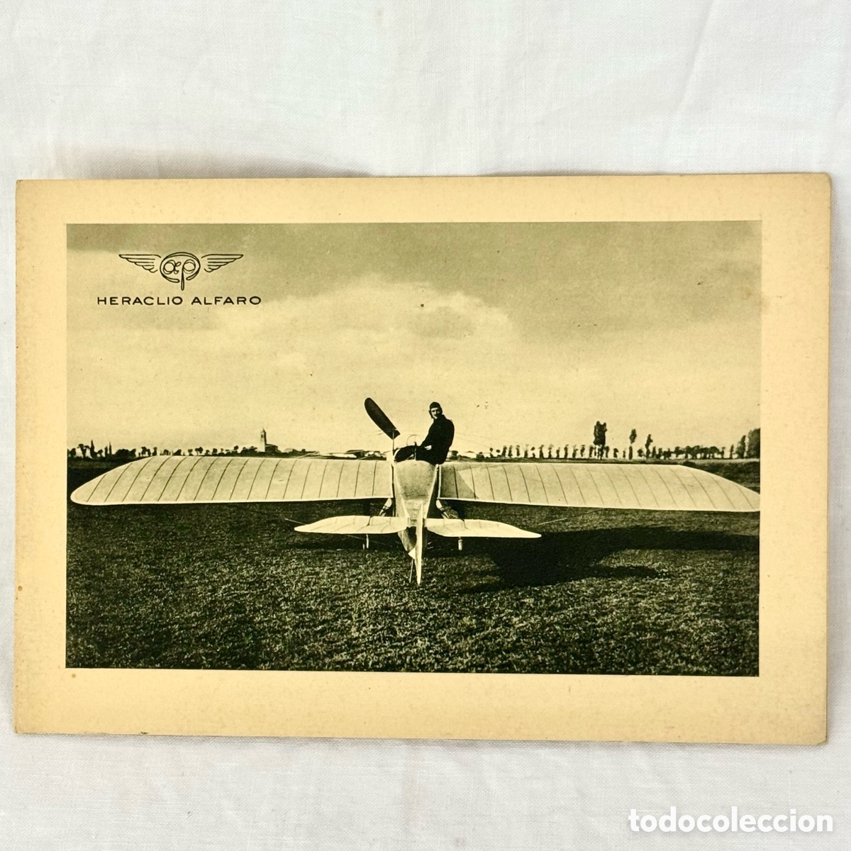 Otros art&iacute;culos de coleccionismo en papel: FELICITACION NAVIDAD HERACLIO ALFARO FOURNIER VITORIA ALAVA PAIS VASCO AVIACION