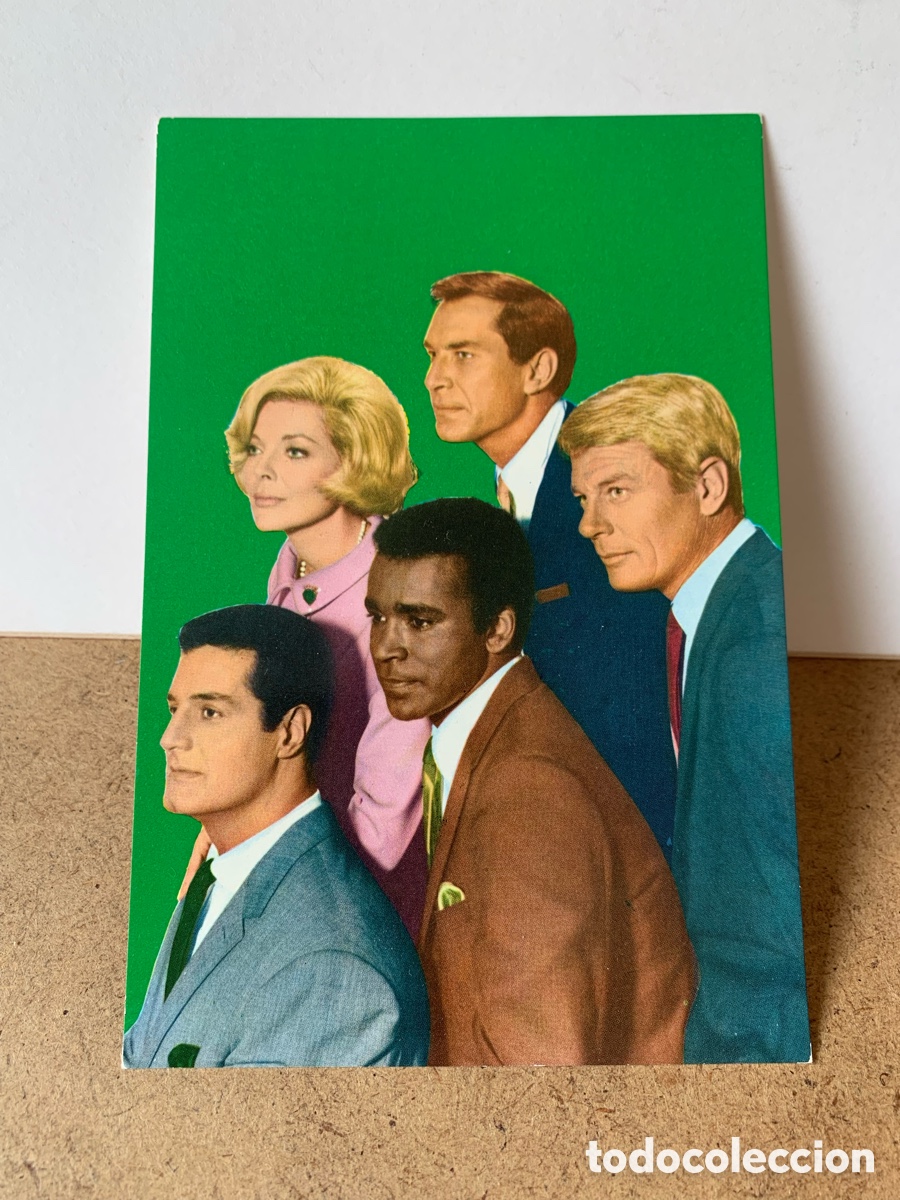 Otros art&iacute;culos de coleccionismo en papel: POSTAL DE LA SERIE DE TV MISI&Oacute;N IMPOSIBLE. A&Ntilde;O 1967.