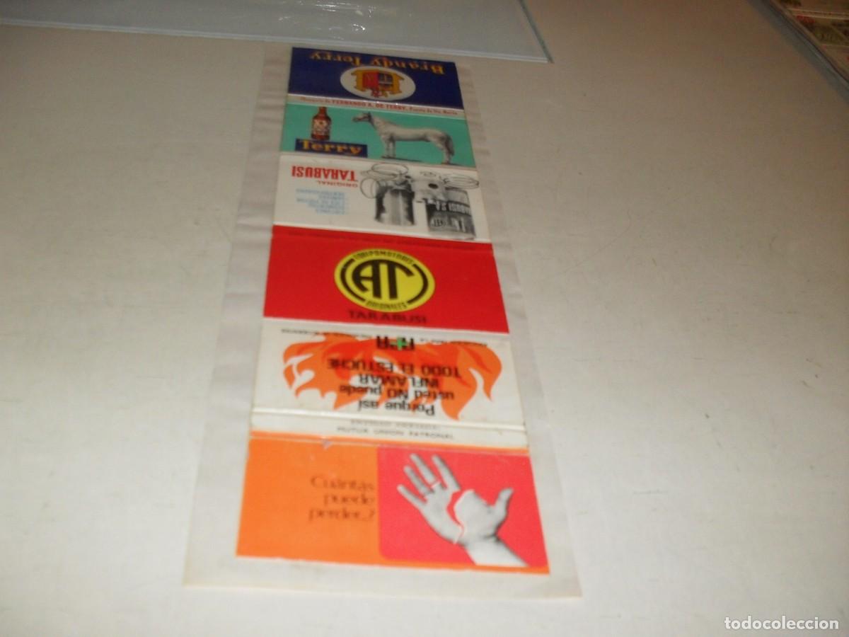 Otros Art&iacute;culos de Coleccionismo en Papel: PUBLICIDAD(EN CAJAS DE FOSFOROS):3 ARTICULOS BRANDY TERRY Y OTROS.A&Ntilde;OS 70