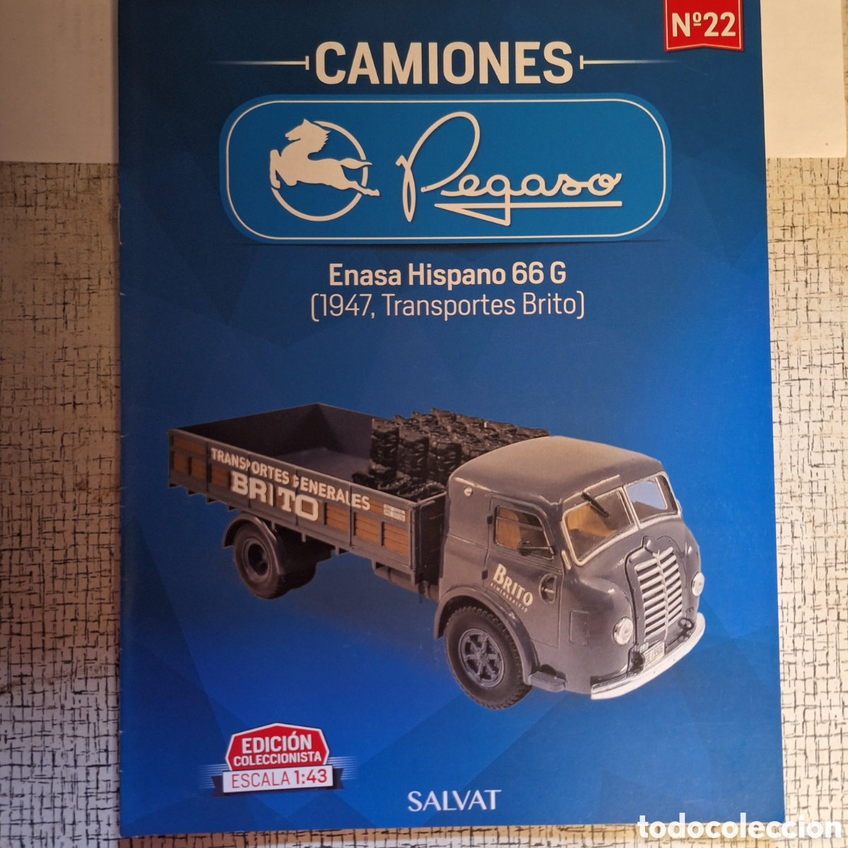 Paper Collecting Others: Fasciculo salvat n. 22 camion enasa hispano 66 G pegaso