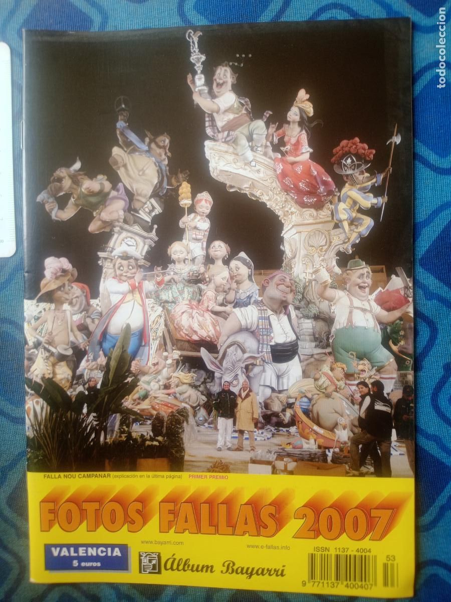 Otros art&iacute;culos de coleccionismo en papel: &Aacute;LBUM BAYARRI FOTOS DE FALLAS A&Ntilde;O 2007