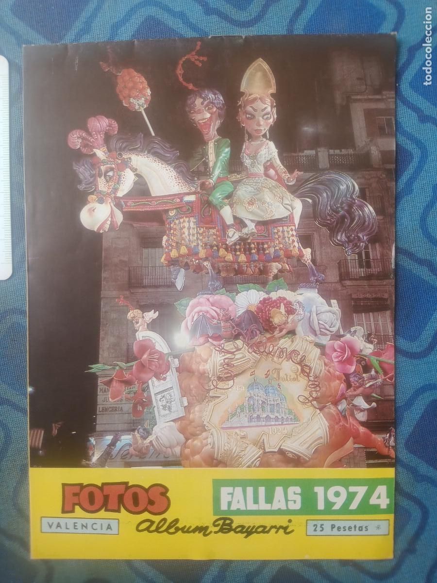 Otros art&iacute;culos de coleccionismo en papel: &Aacute;LBUM BAYARRI FOTOS DE FALLAS A&Ntilde;O 1974
