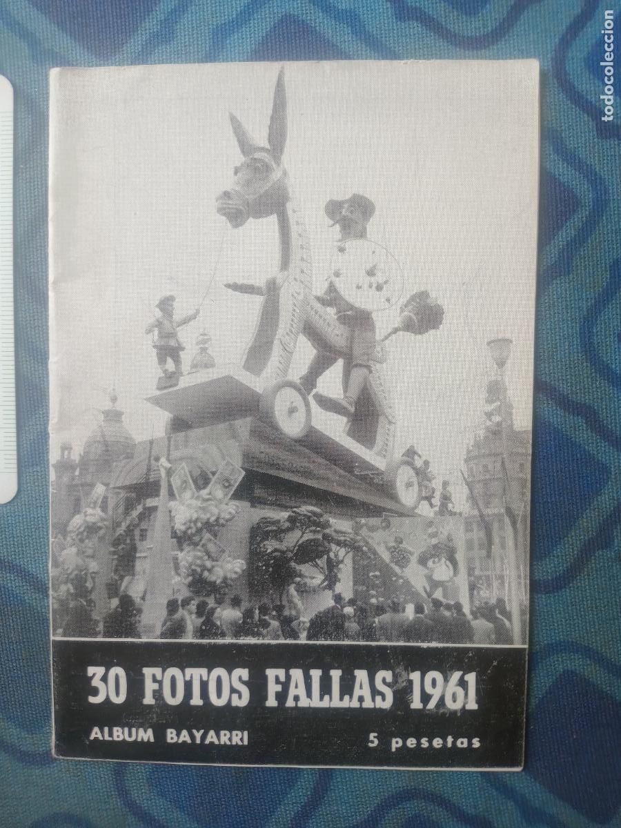 Otros Art&iacute;culos de Coleccionismo en Papel: ALBUM 30 FOTOS DE FALLAS BAYARRI 1961- FALLAS DE VALENCIA