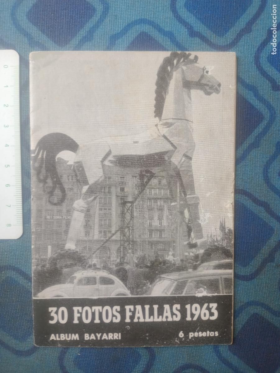 Otros Art&iacute;culos de Coleccionismo en Papel: REVISTA ALBUM FALLAS 1963 VALENCIA 30 FOTOS ALBUM BAYARRI