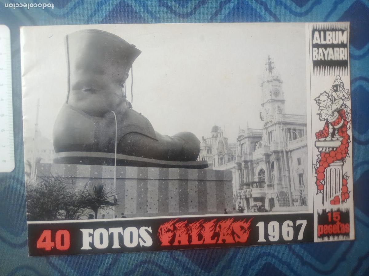 Otros Art&iacute;culos de Coleccionismo en Papel: REVISTA ALBUM FALLAS 1967 VALENCIA 40 FOTOS ALBUM BAYARRI